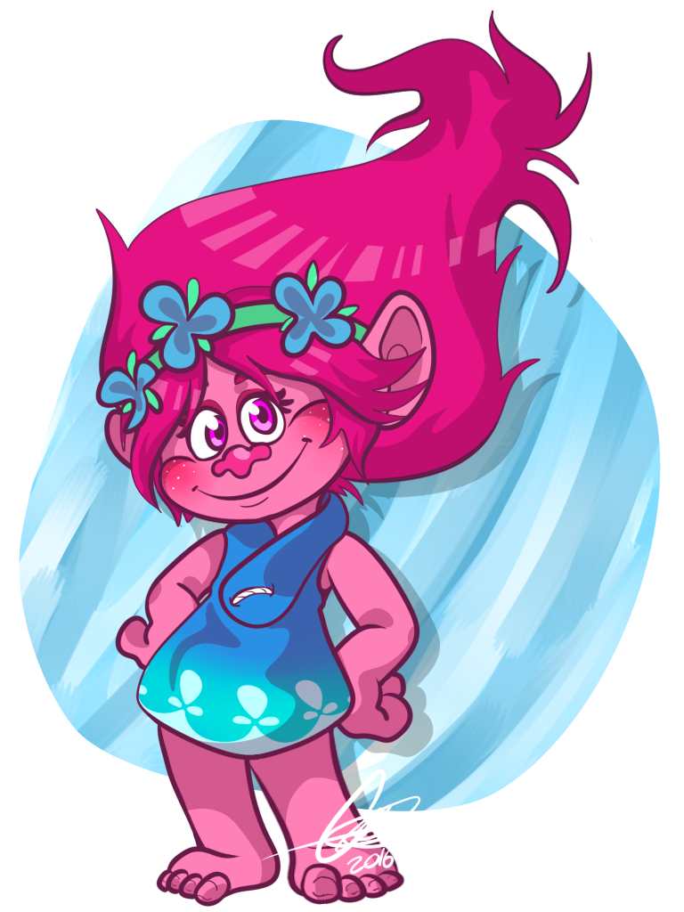 Poppy clipart troll, Poppy troll Transparent FREE for download on