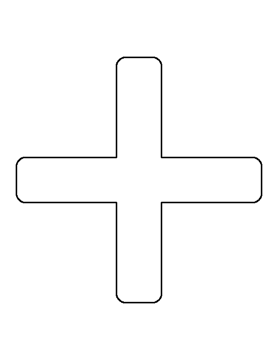 positive clipart addition symbol