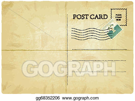 postcard clipart old fashioned
