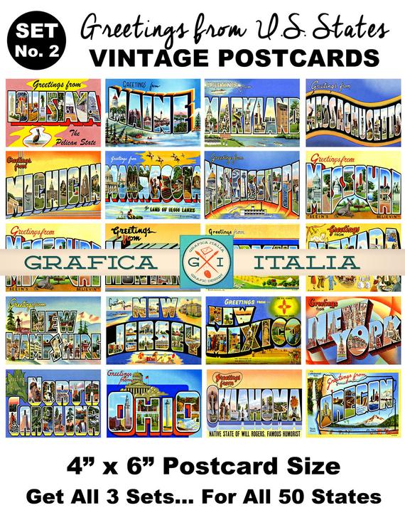 postcard clipart printable
