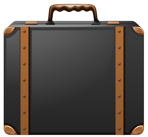 postcard clipart small suitcase