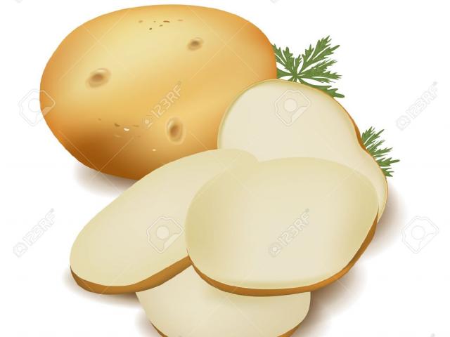 potato clipart boiled potato