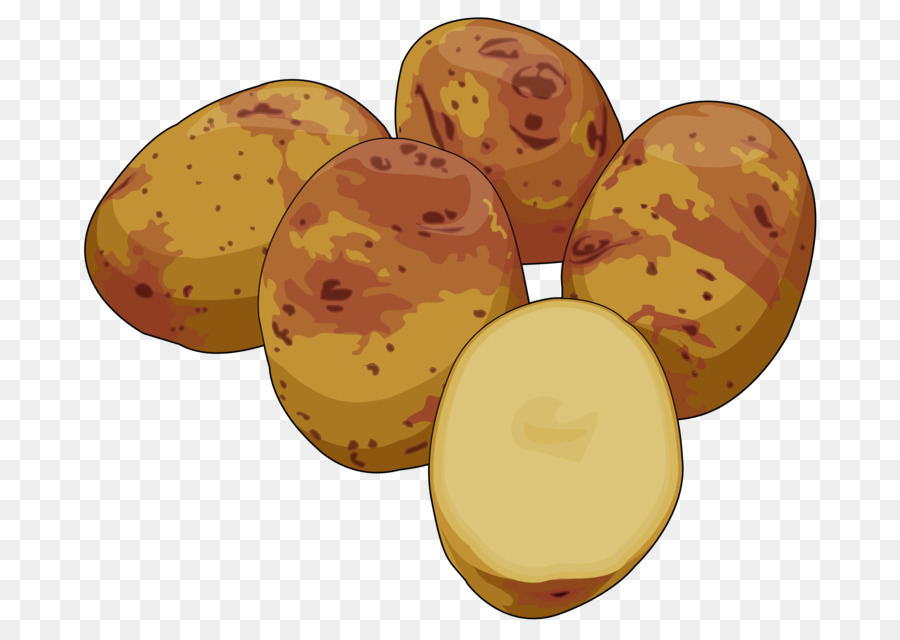 Cartoon transparent clip art. Potato clipart potato food