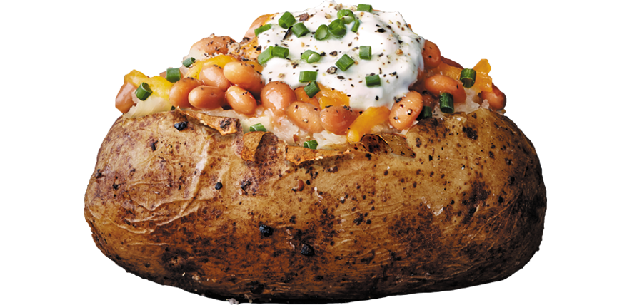 potato clipart roast potato