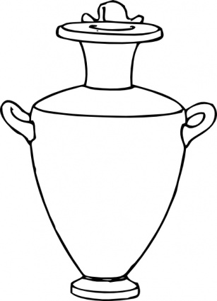 pottery clipart alabaster jar