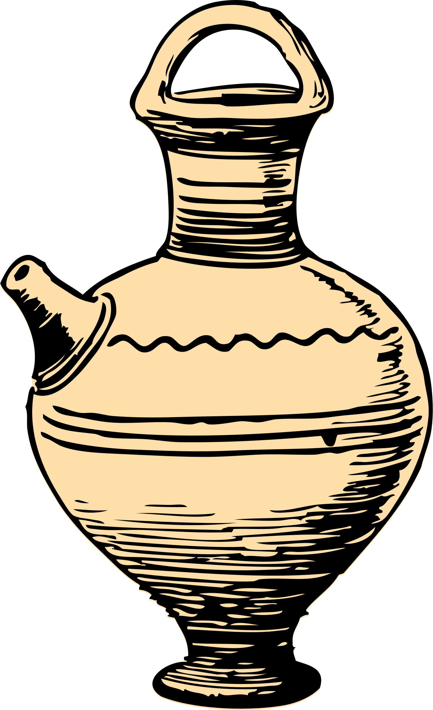 pottery clipart big vase