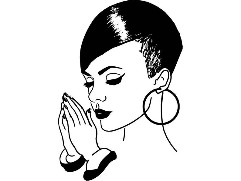 Download Pray clipart african american, Pray african american ...
