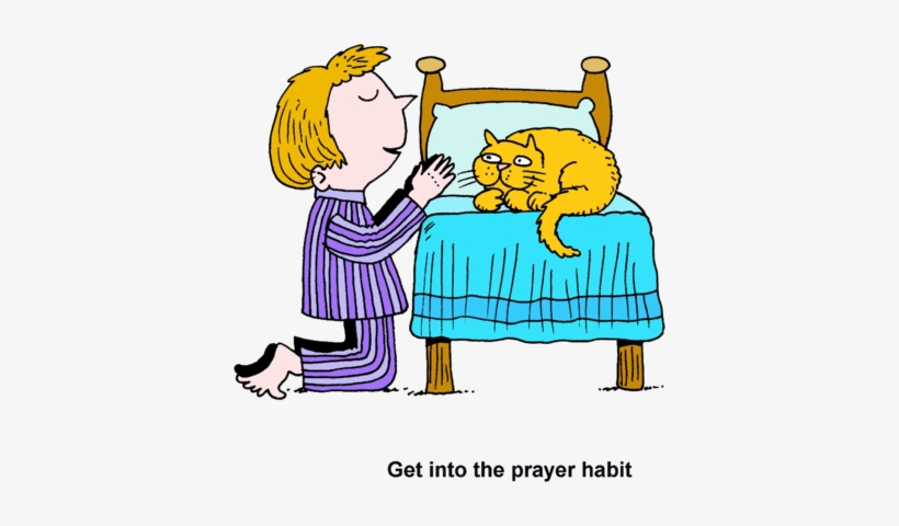 pray clipart habit