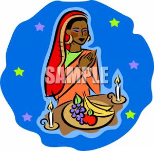 Image an woman praying. Pray clipart prayer indian