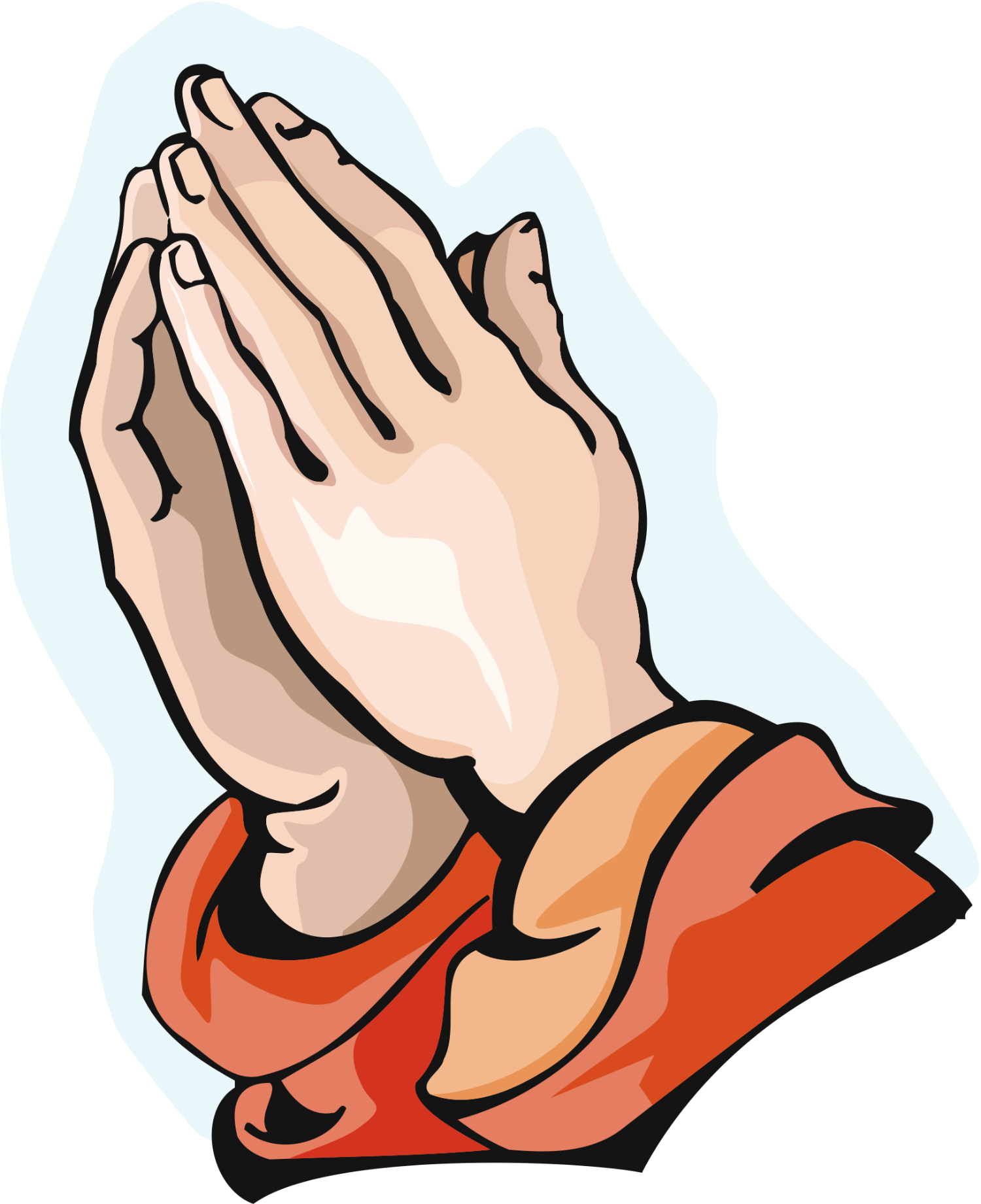 Praying hands collection of. Pray clipart tuesday