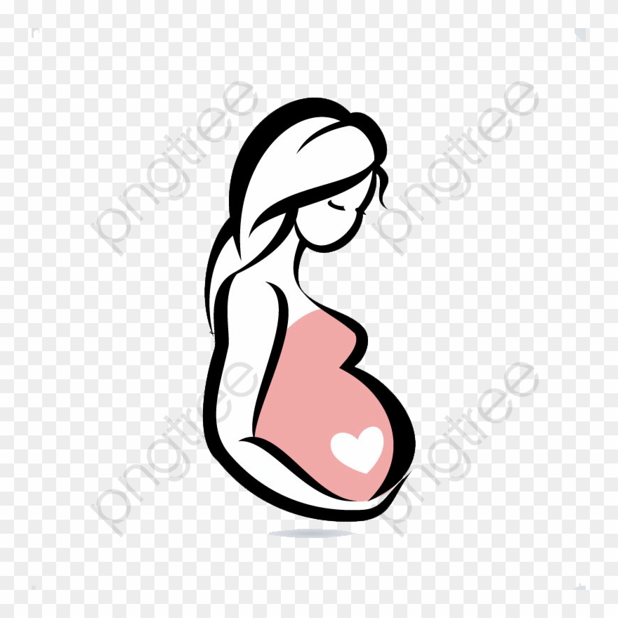 Cartoon pregnant pictures . Pregnancy clipart animated