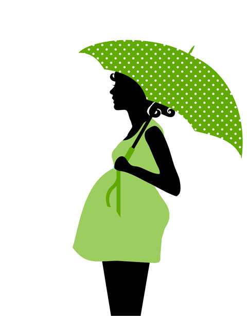 Pregnant woman silhouette free. Pregnancy clipart cute pregnancy