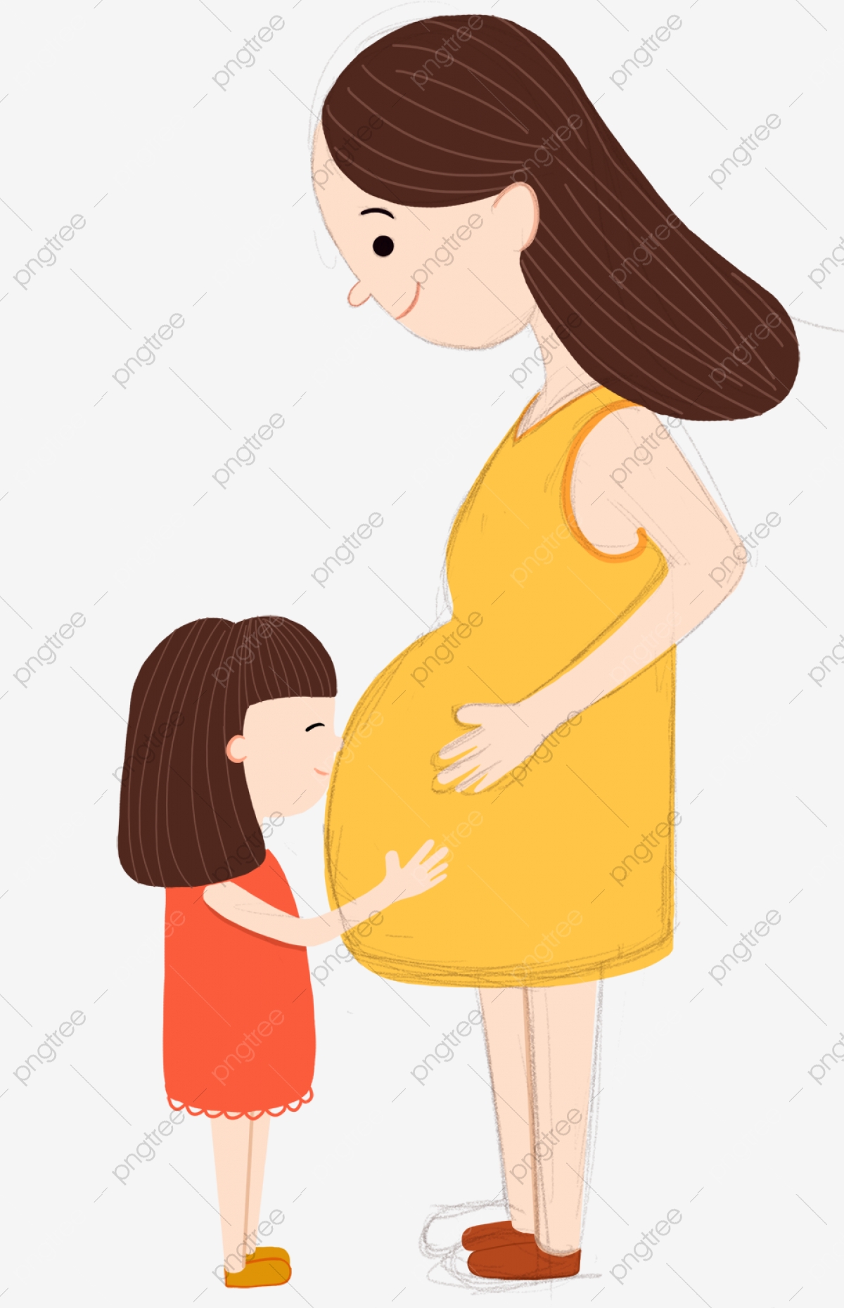 Pregnancy clipart expectant mother, Pregnancy expectant mother