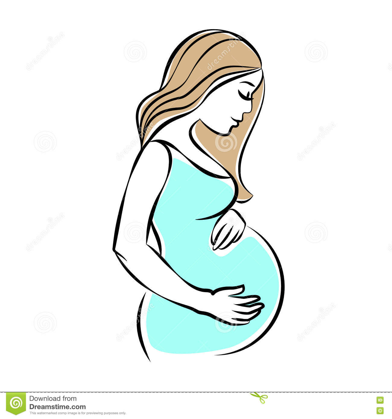 pregnancy clipart expectant mother