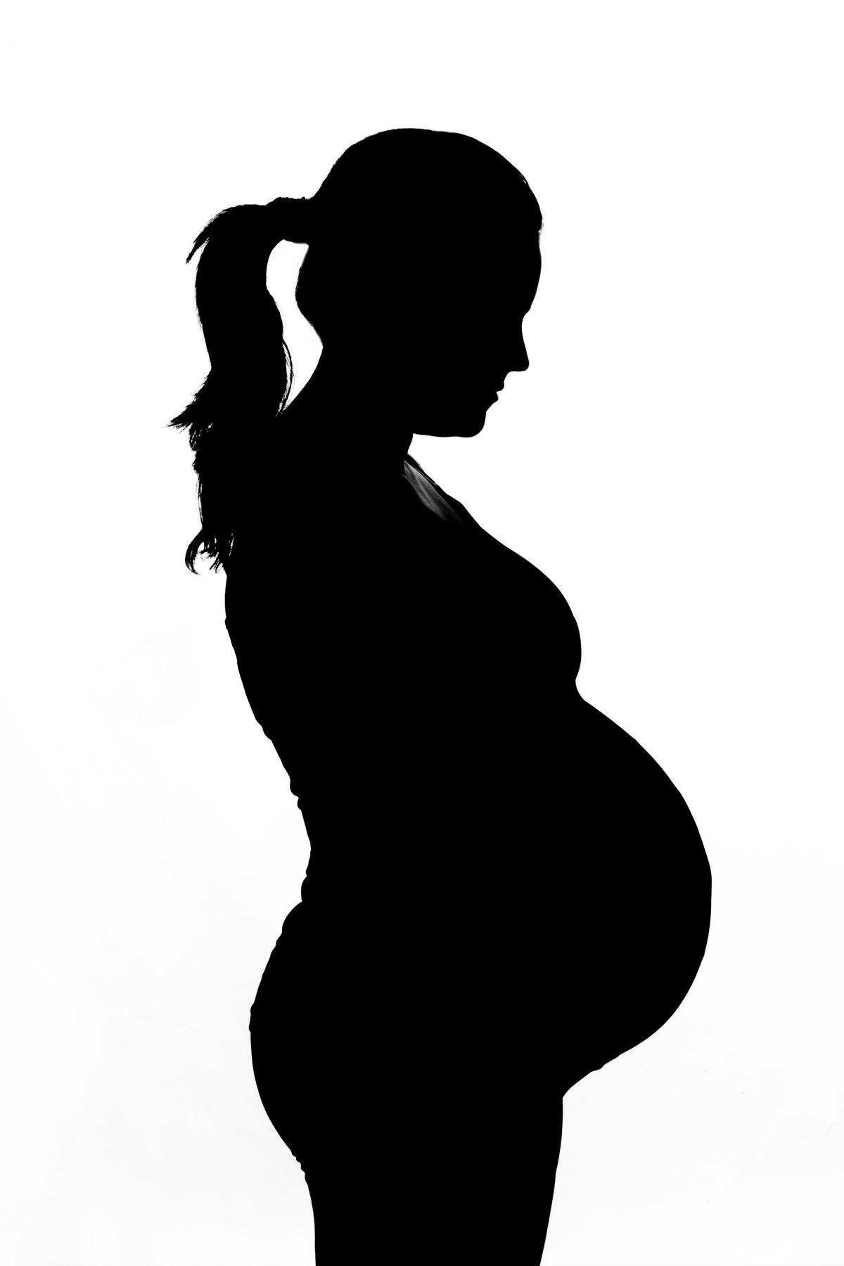 stomach clipart pregnant stomach