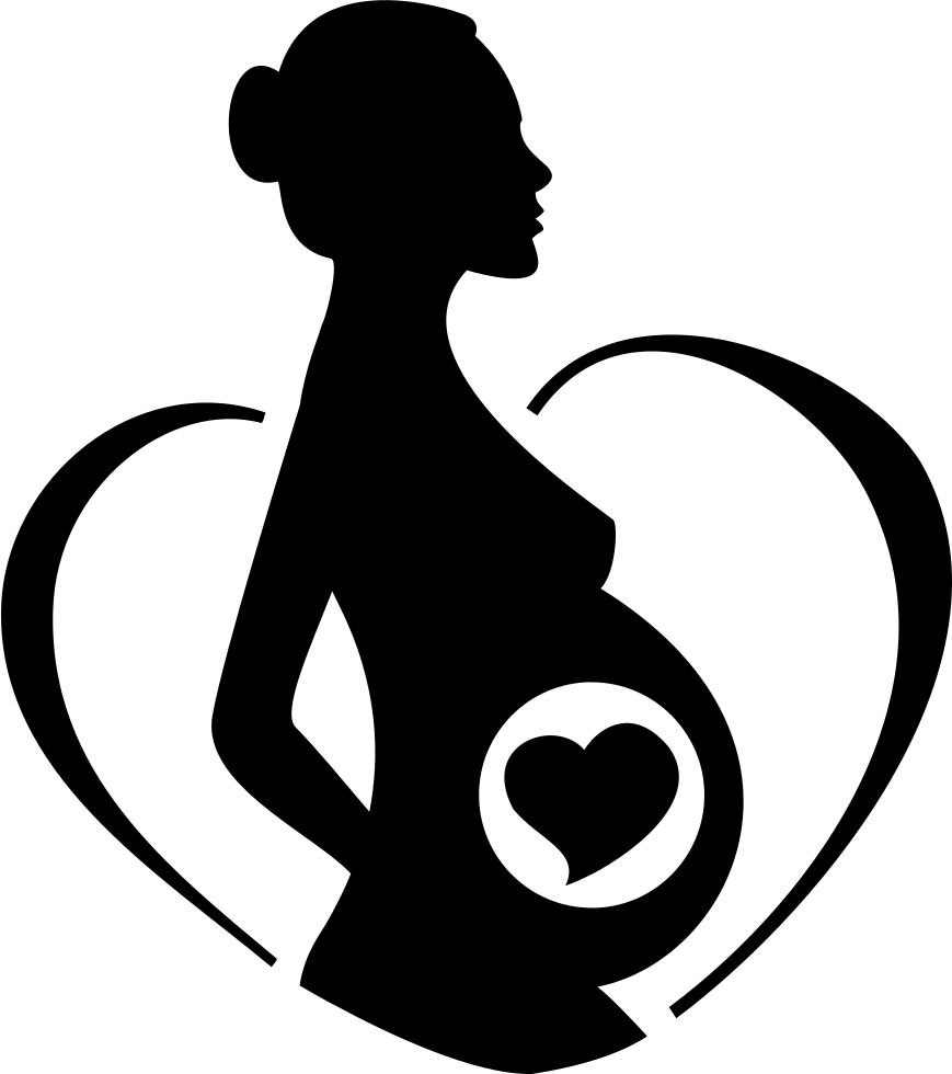 Silhouette photos at getdrawings. Pregnancy clipart maternity clothes