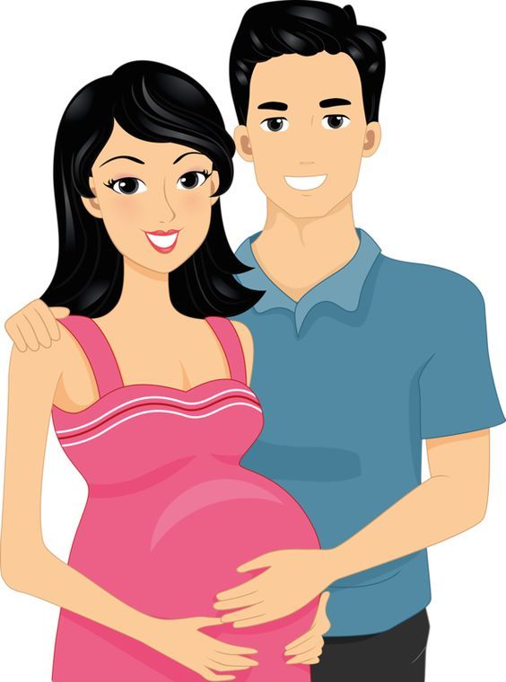 Pregnancy clipart pregnant family.  baby clip art