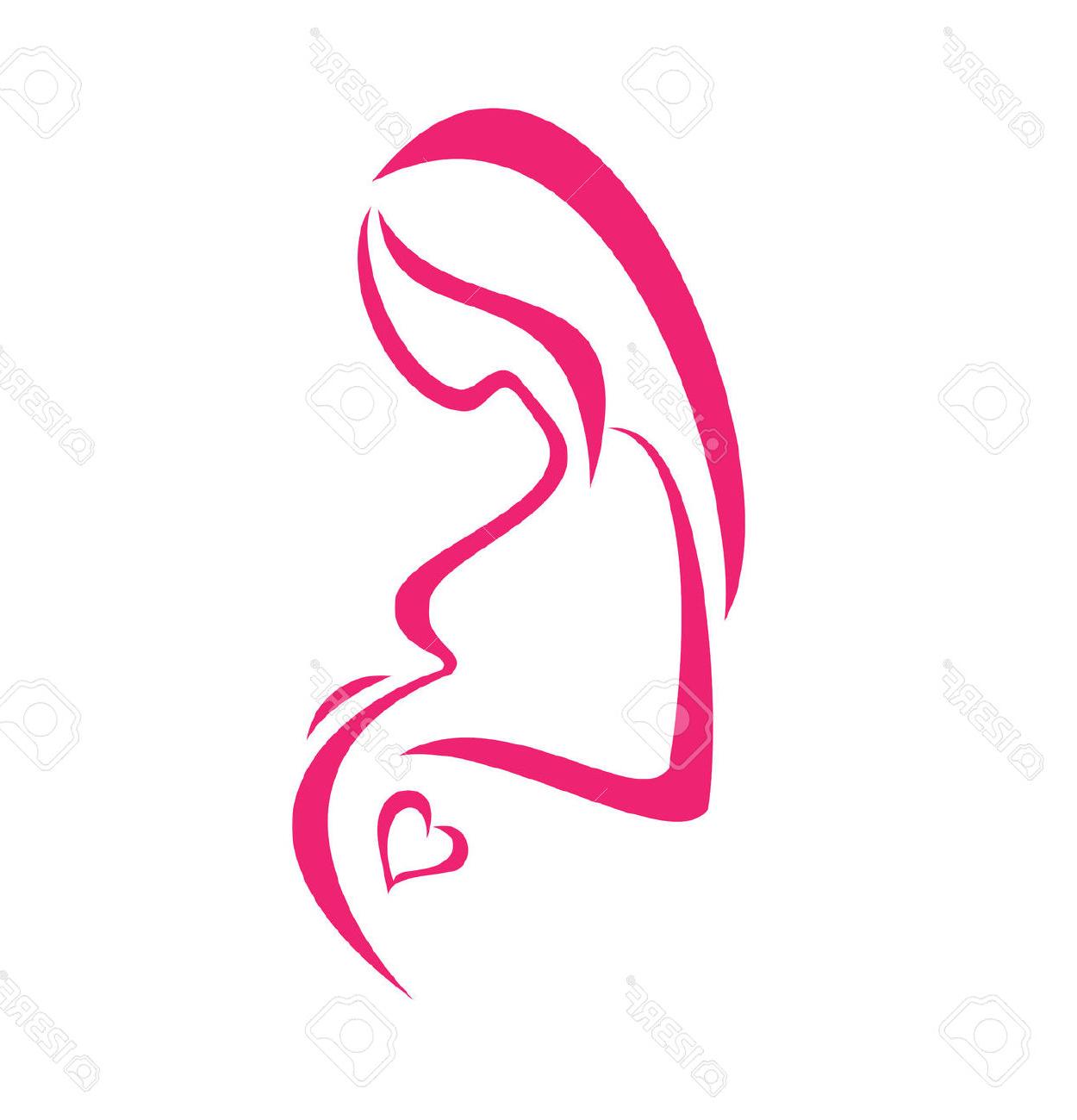 Free download best . Pregnancy clipart pregnant lady