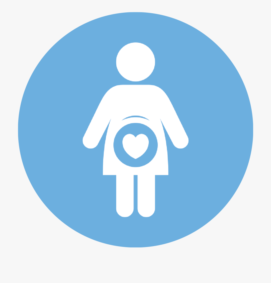 Women s lock icon. Pregnancy clipart women's health