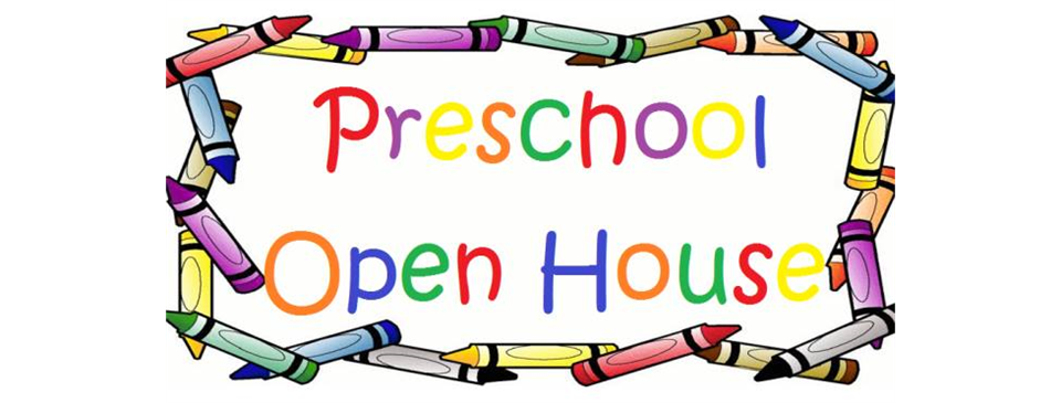 preschool clipart open house