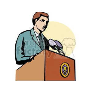 Royalty free . President clipart