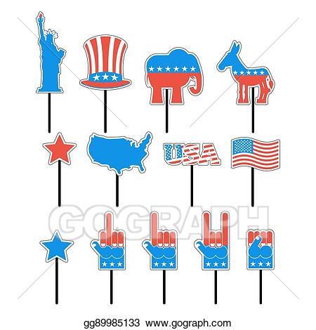 president clipart political party