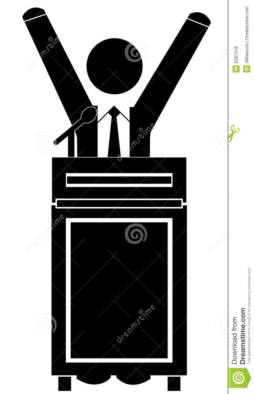 president clipart president speech