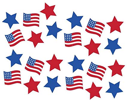 President clipart red white blue star. Amazon com th of