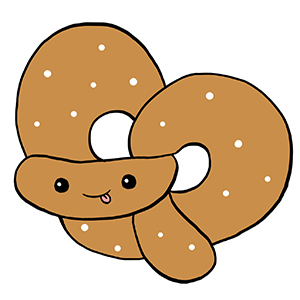 pretzel clipart animated