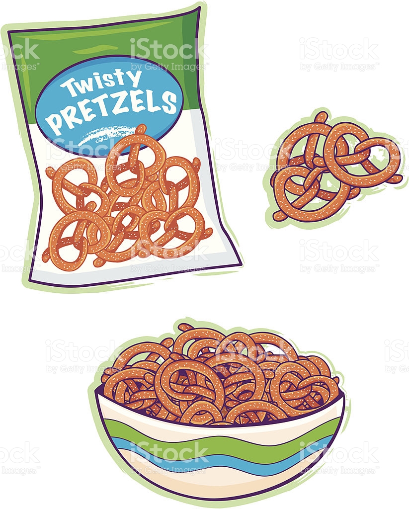 pretzel clipart bag pretzel