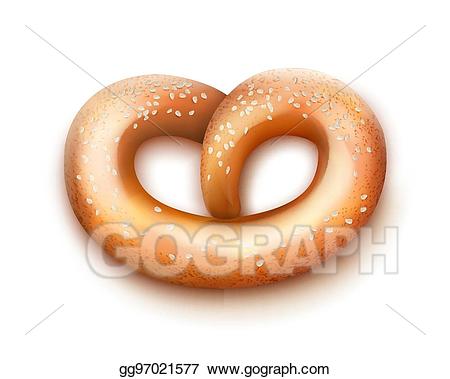 pretzel clipart fresh