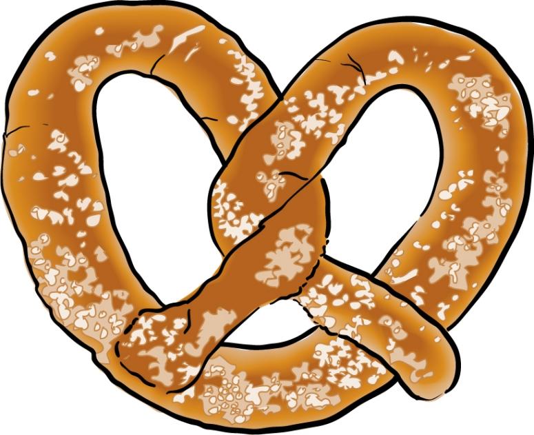 pretzel clipart soft pretzel