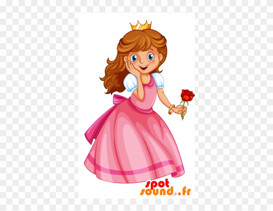 princess clipart bird