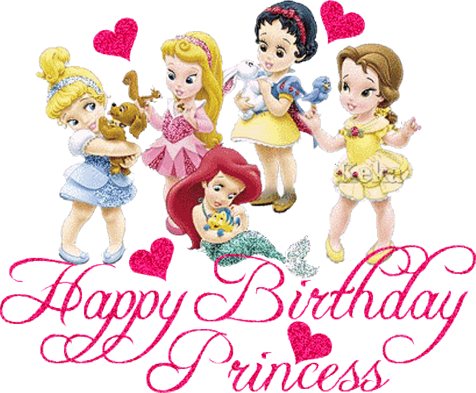 Princess clipart birthday card. Happy funny baby all