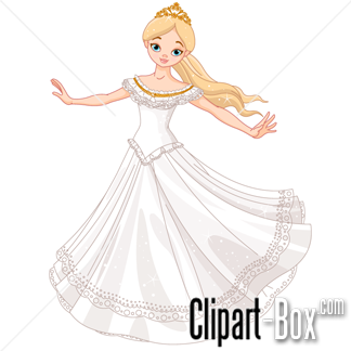 Dancing cliparts vector . Princess clipart dance