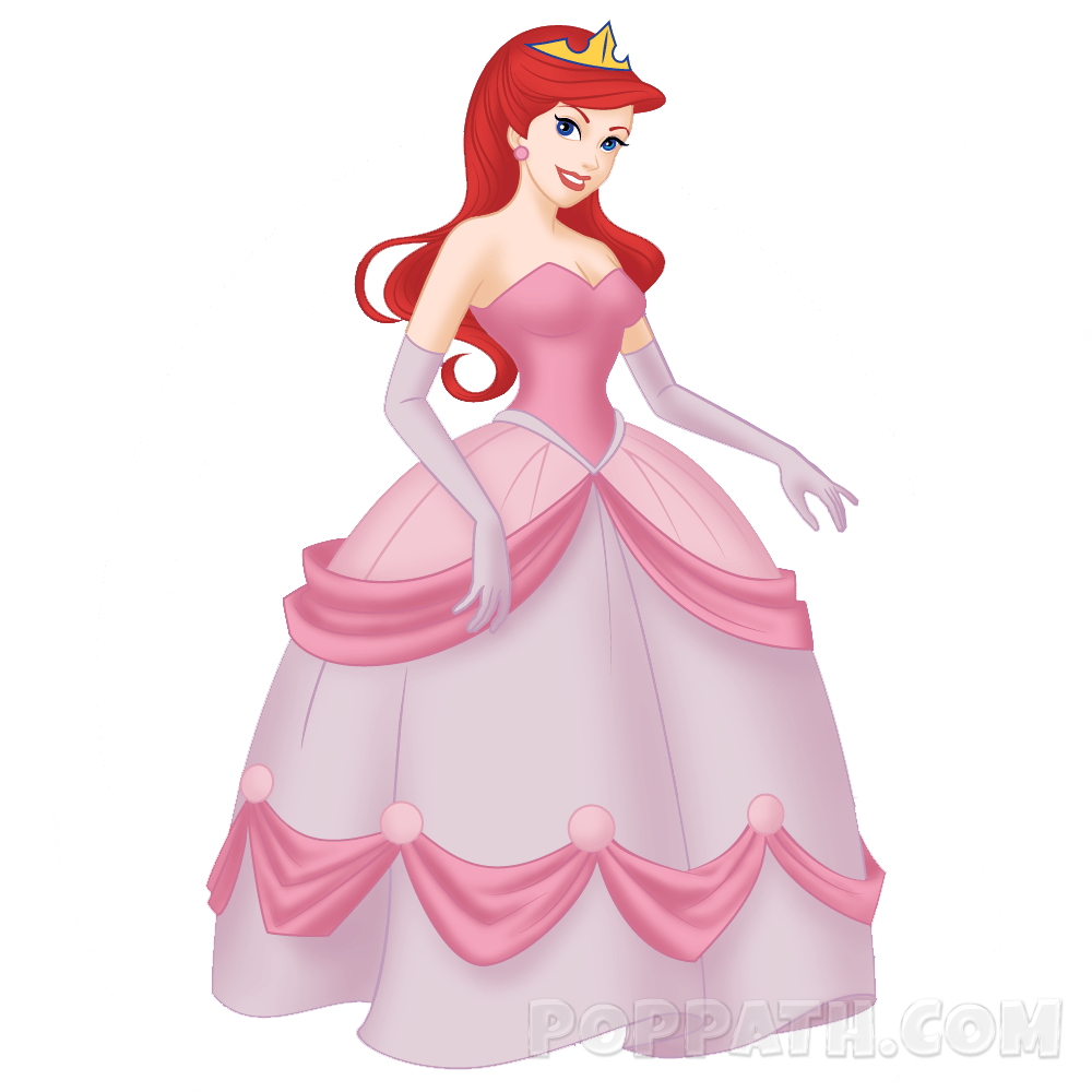 Princess clipart dance. How to draw a