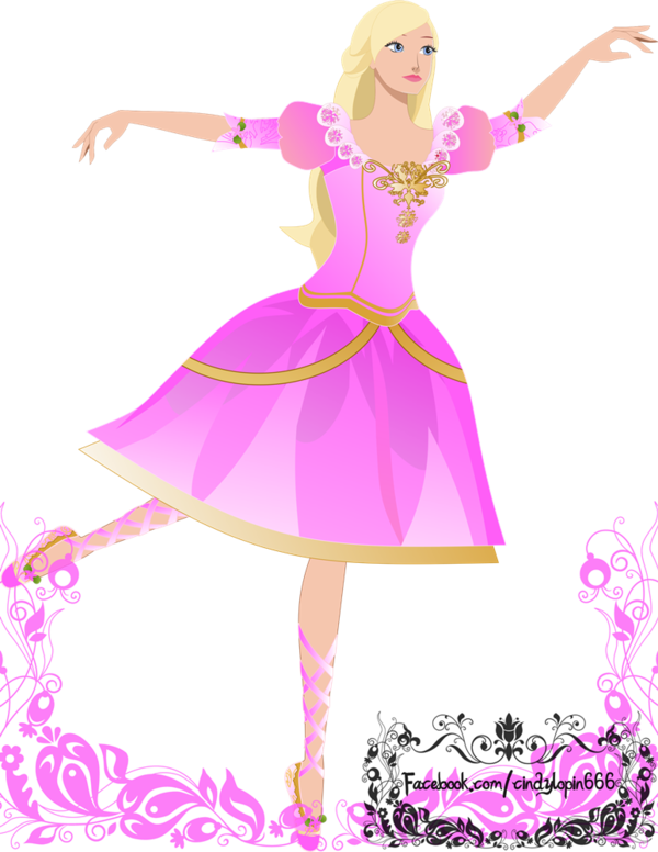 princess clipart dance