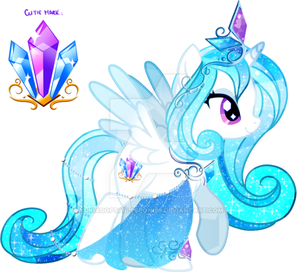 Custom crystal by kingphantasya. Princess clipart princess theme