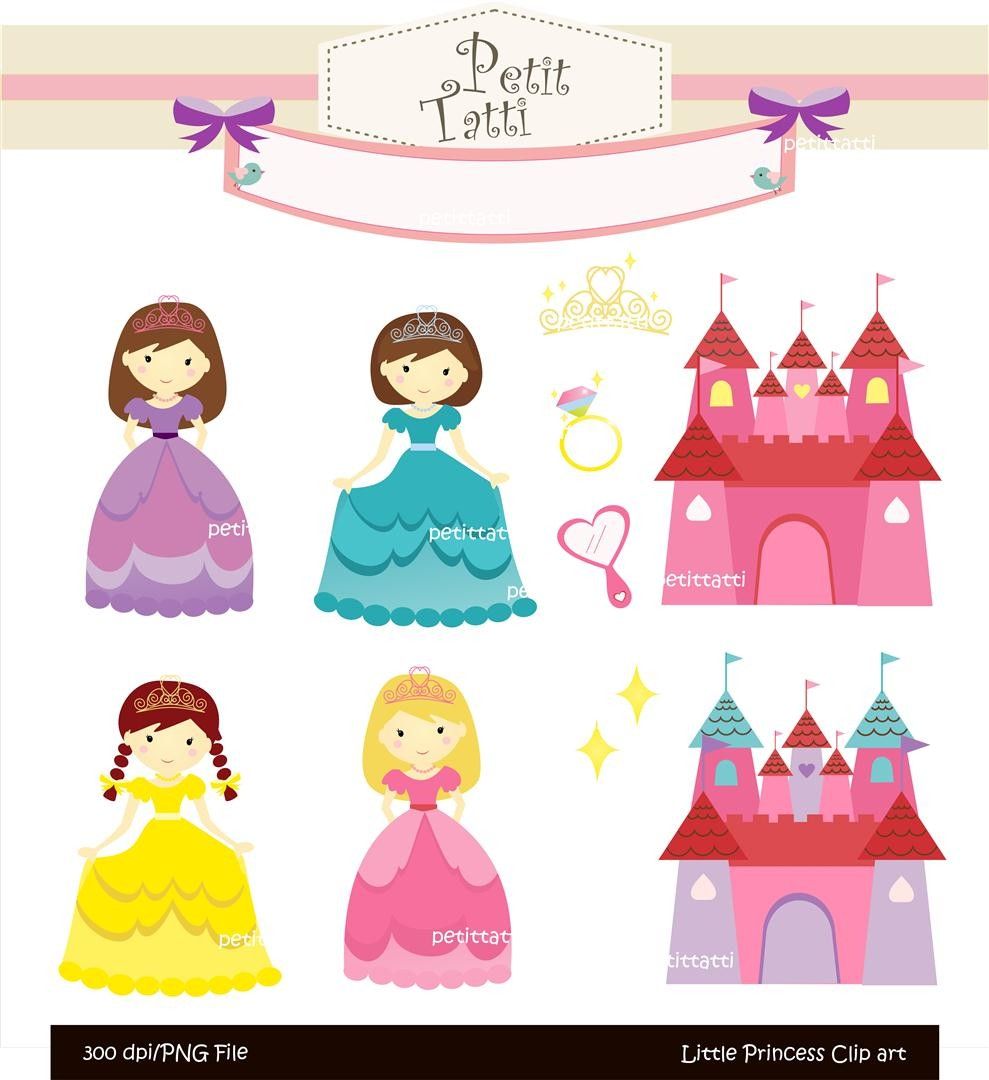 Princess clipart princess theme. Clip art birthdays castle