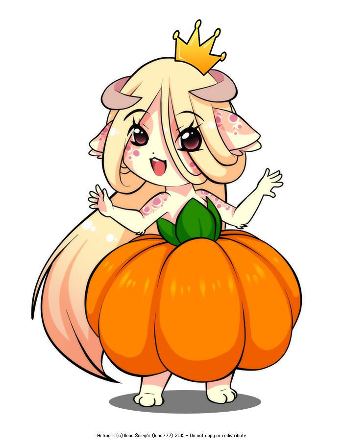 princess clipart pumpkin