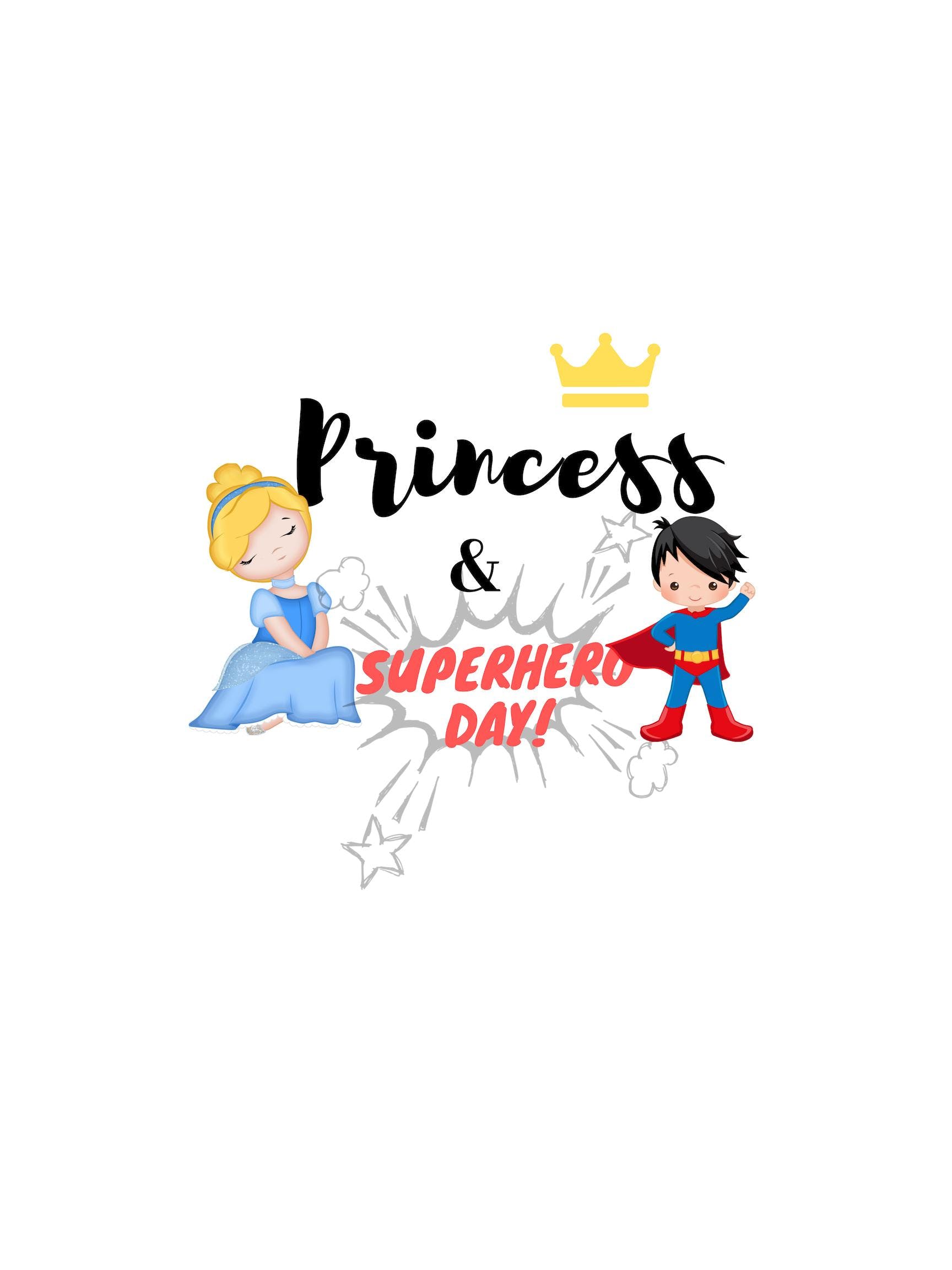 superheroes clipart princess