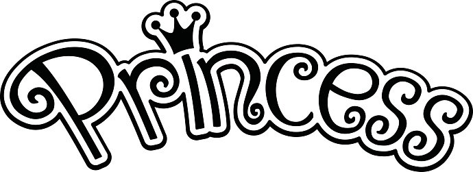 Graphic premium clipartlogo com. Princess clipart text