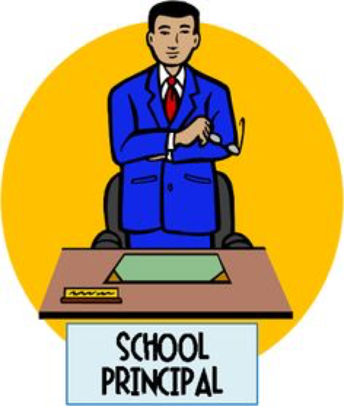 Principal clipart.  collection of lunch