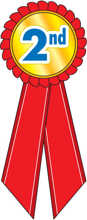 prize clipart 2nd