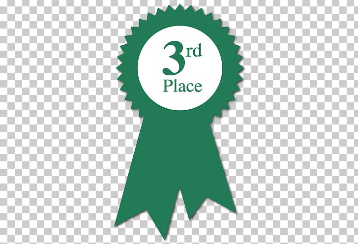 Ribbon third place award. Prize clipart 3rd