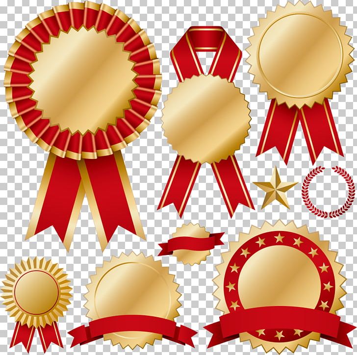 Prize clipart badge honor. Png decorative patterns golden