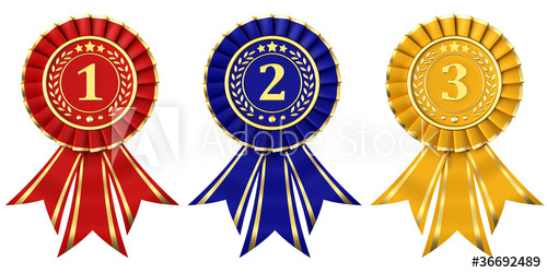 prize clipart first second third