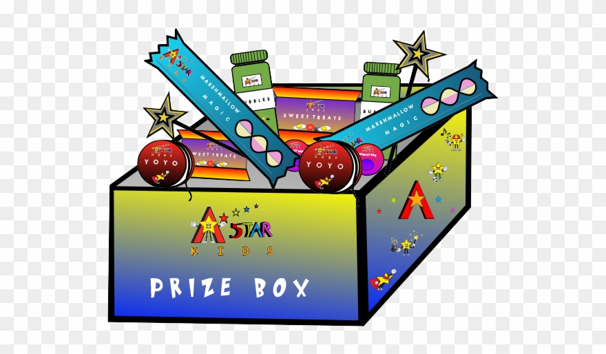 prize clipart prize box