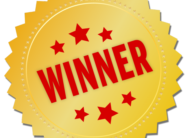 prize clipart winner tag