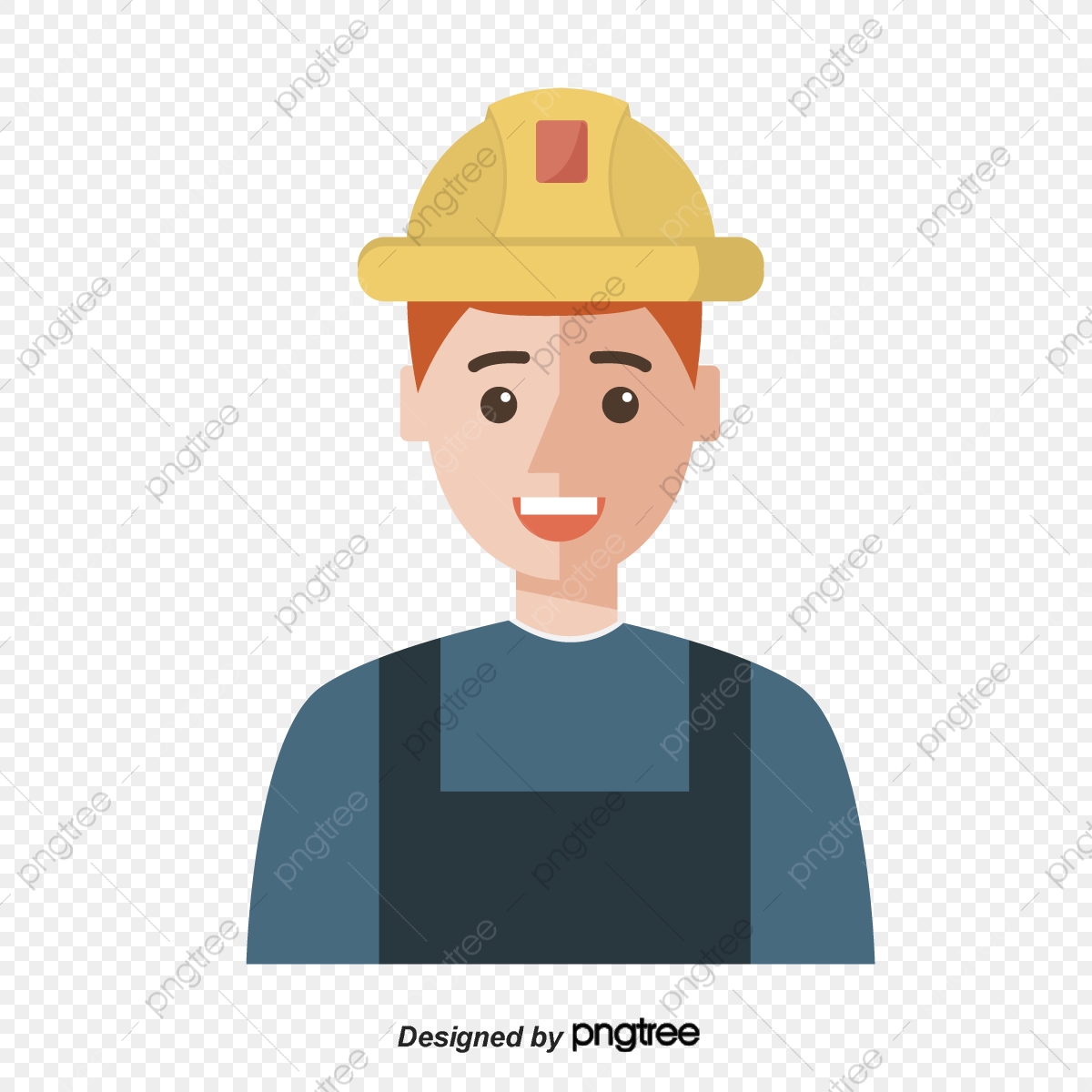 professional clipart blue collar worker